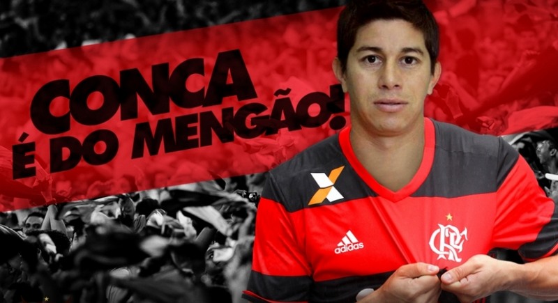 Conca (Foto: Flamengo.com/Divulgação)