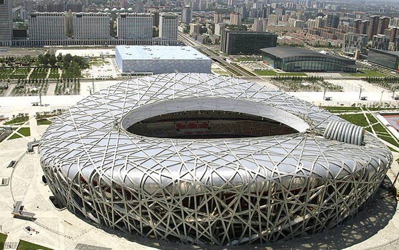 Estádio Ninho do Pássaro é o maior palco do futebol chinês, que agora terá número de estrangeiros limitados por partida (Foto: Fifa/Divulgação)