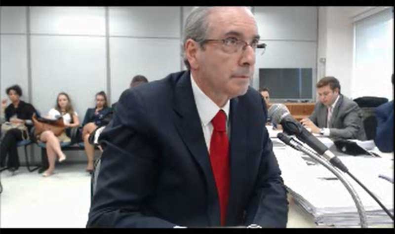 Eduardo Cunha negou 'categoricamente' as acusações de pagamento de propina feitas pela JBS (Foto: PF\Reprodução)