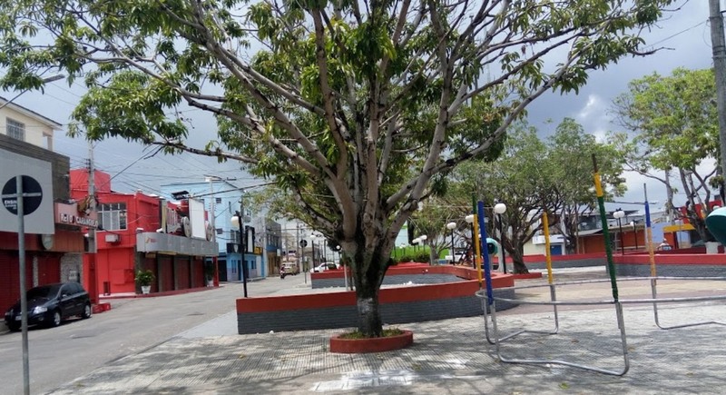 Praça Eldorado (Foto: Google/Reprodução)