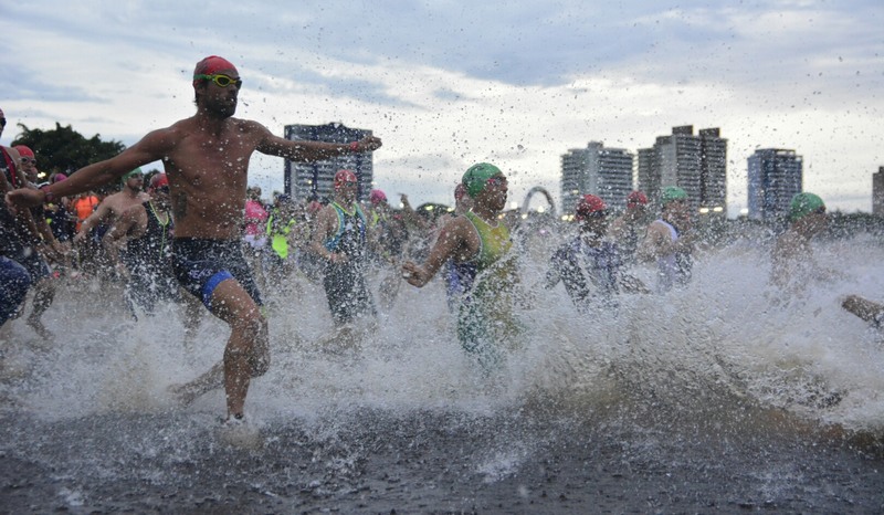 Maratona aquática Rio Negro (Foto: Antonio Lima/Sejel)