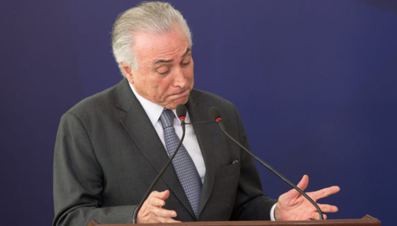 Michel Temer tenta traçar estratégia para enfrentar as acusações, sem saber exatamente o que ainda virá pela frente (Foto Lula Marques/Agência PT)