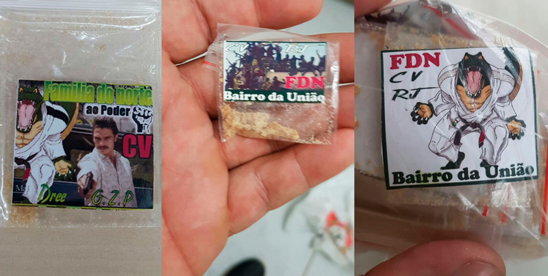 Droga apreendida na manhã desta segunda-feira, em Manaus (Foto: Divulgação)
