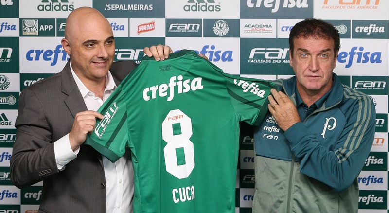 Cuca Palmeiras (Foto: Cesar Greco/Palmeiras/Divulgação)