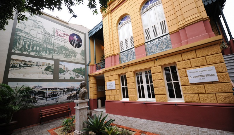 Museu Casa Eduardo Ribeiro (Foto: SEC/Divulgação)