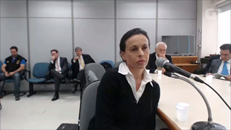 Adriana Anselmo foi absolvida das acusações de corrupção e lavagem de dinheiro (Foto: PF\Reprodução)