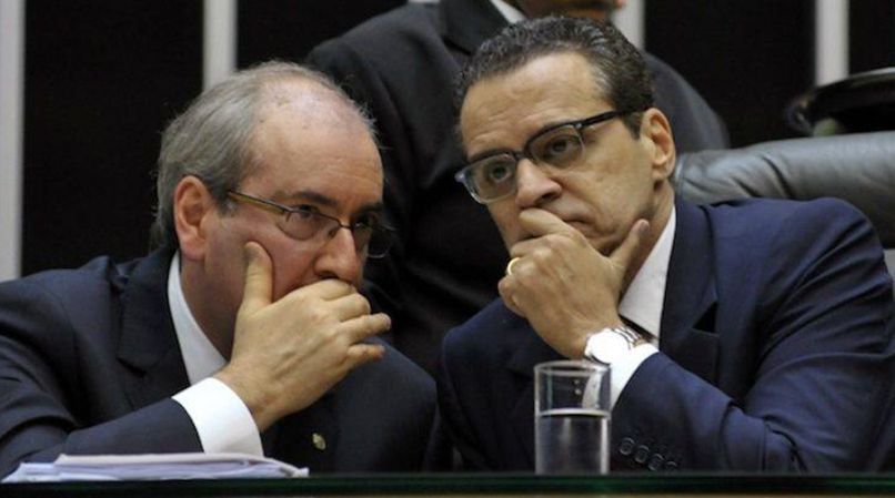 Ex-presidentes da Câmara Eduardo Cunha e Henrique Alves estão presos na Lava Jato (Foto: Agência Câmara/Divulgação)