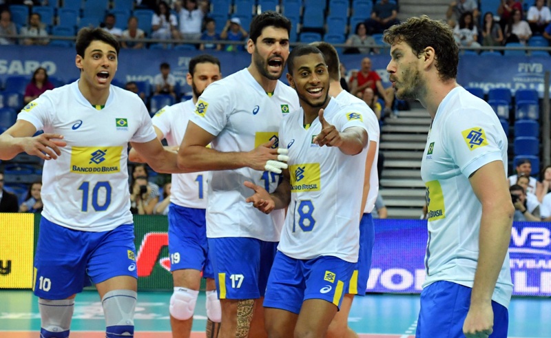 Grupo do Brasil no Mundial de vôlei masculino é definido