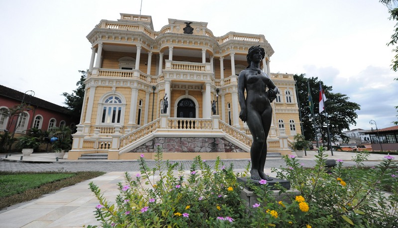 Prédio do Palácio Rio Negro passou por reparos e está aberto ao público (Foto: SEC/Divulgação)