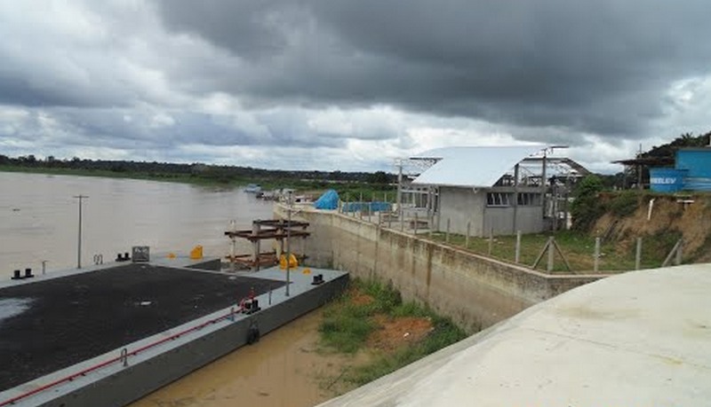 Porto terá parte da estrutura construída em Manaus e outra em Eirunepé (Foto: MT/Divulgação)