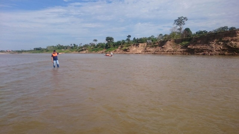 Nível dos rios dificulta a navegação e pode deixar comunidades sem água (Foto: Defesa Civil/Divulgação)
