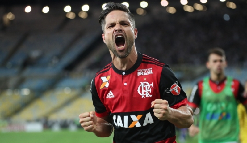 Diego marcou o gol do triunfo sobre o Botafogo e da classificação à final da Copa do Brasil (Foto: Gilvan de Souza/Flamengo)