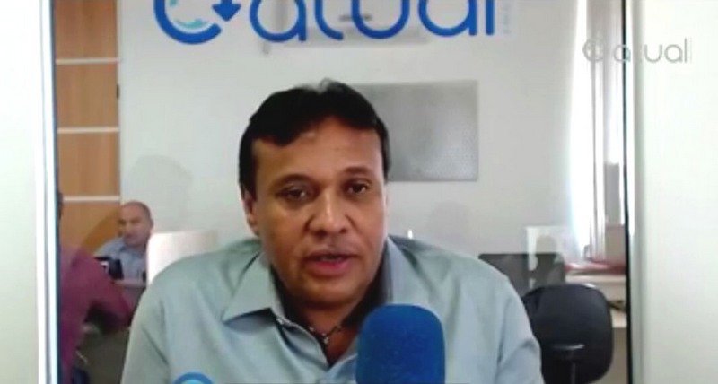 Leonel Feitoza anunciou retomada da CNH grátis em entrevista ao ATUAL (Foto: ATUAL)
