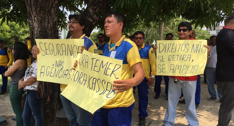 Trabalhadores dos Correios em greve decidem nesta sexta se voltam ou não ao trabalho (Foto: ATUAL)