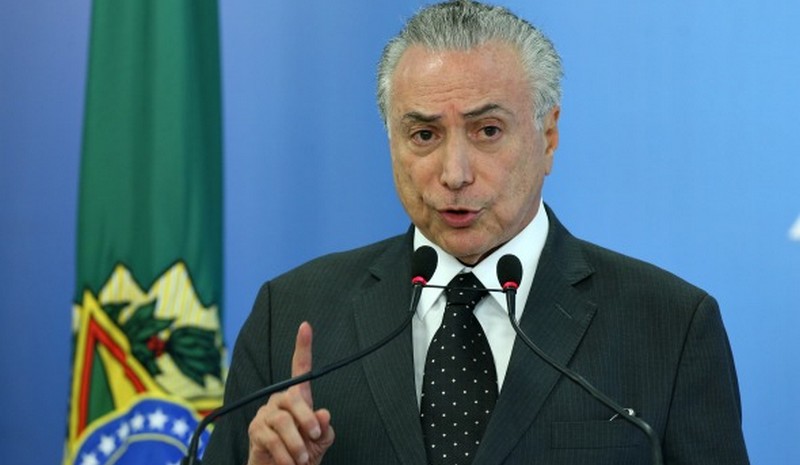 Michel Temer foi indiciado por corrupção, lavagem de dinheiro e organização criminosa (Foto: Lula Marques/ Agência PT)