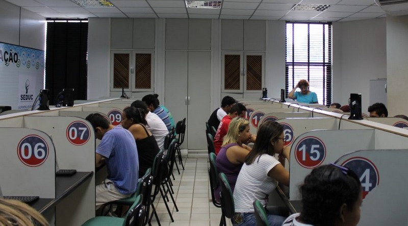 Salas para atendimento a candidatos foram instaladas em mais duas escolas de Manaus (Foto: Seduc/Divulgação)