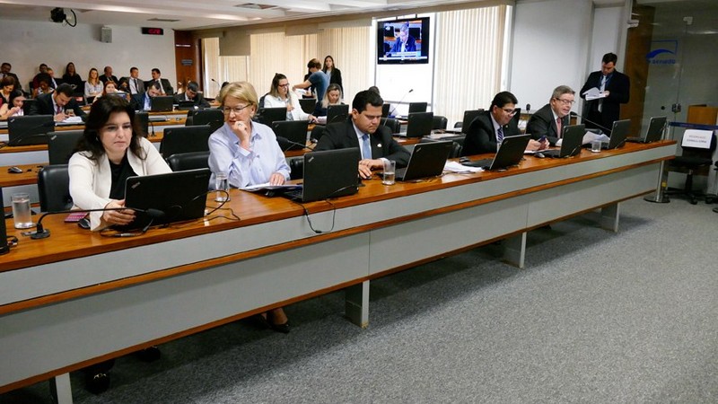 CCJ do Senado aprovou PL que autoriza Ministério Público pedir exclusão de herdeiro acusado de homicídio (Foto: Roque de Sá/Agência Senado)