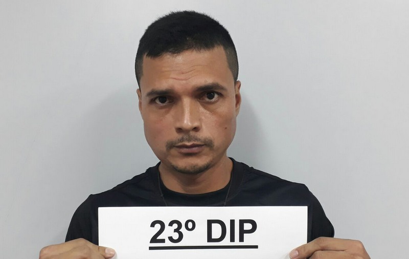 Colombiano Edinson Manuel Chacom foi preso por associação para o tráfico e falsidade ideológica (Foto: PC-AM/Divulgação)