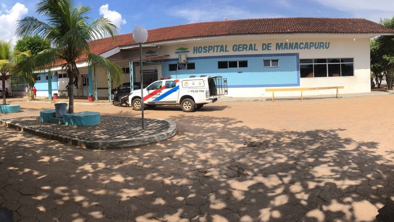 Hospital de Manacapuru. Prefeitura informa que serviços de saúde no município não serão afetados (Foto: ATUAL)
