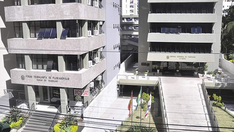 Compra da sede do TRT da 12ª região em Florianópolis está orçada em 80 milhões (Foto: TRT-SC/Divulgação)