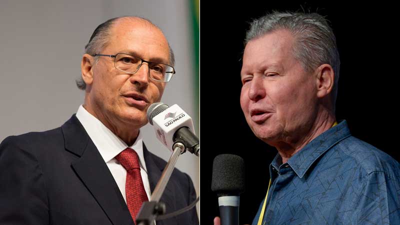 Geraldo Alckmin e Arthur Virgílio Neto