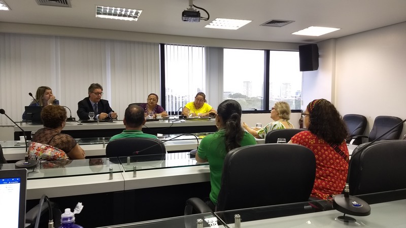 Reunião do Comitê de Enfrentamento à Violência Sexual contra Crianças expôs déficit em processos criminais (Foto: Juçara Menezes/Divulgação)