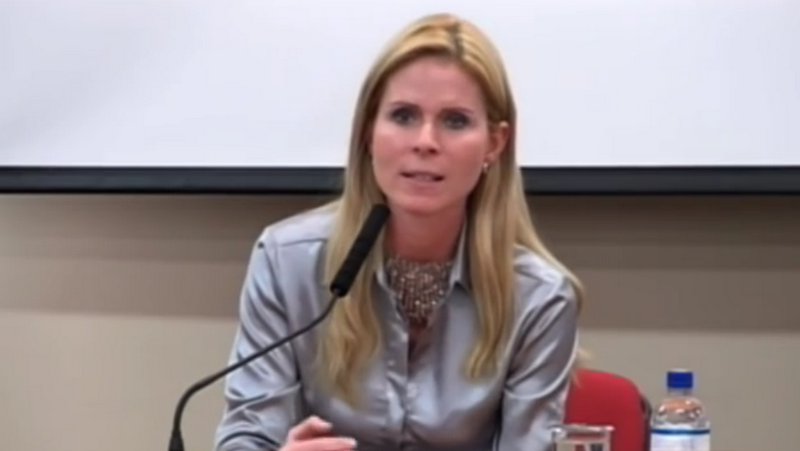Samantha Ribeiro Meyer é advogada e foi indicada para o Conselho da Itaipu Binacional (Foto: YouTube/Reprodução)