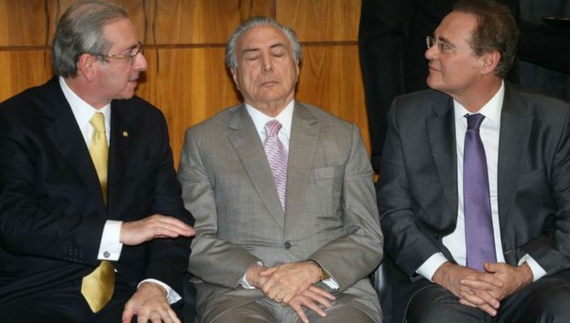 Ex-deputado Eduardo Cunha 'não nomeou apenas os vices da Caixa, mas todo governo Temer', diz Renan Calheiros (Foto: Lula Marques/Agência PT)
