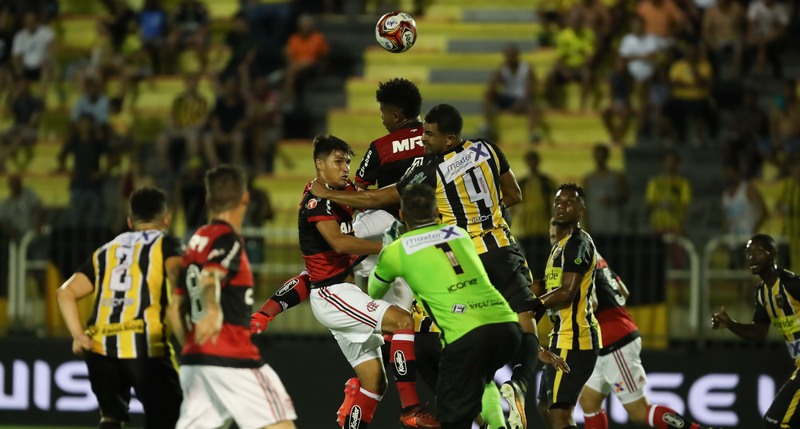 Equipe rubro-negra jogou com time sub-20 na estreia da Taça Guanabara (Foto: Gilvan de Souza/Flamengo)