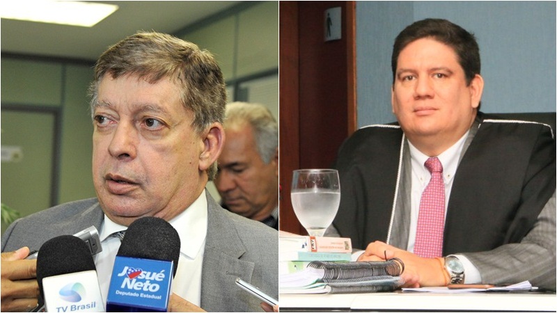 Josué Filho e Ari Moutinho irão relatar contas de Amazonino e Arthur Neto, respectivamente (Fotos: TCE/Divulgação)