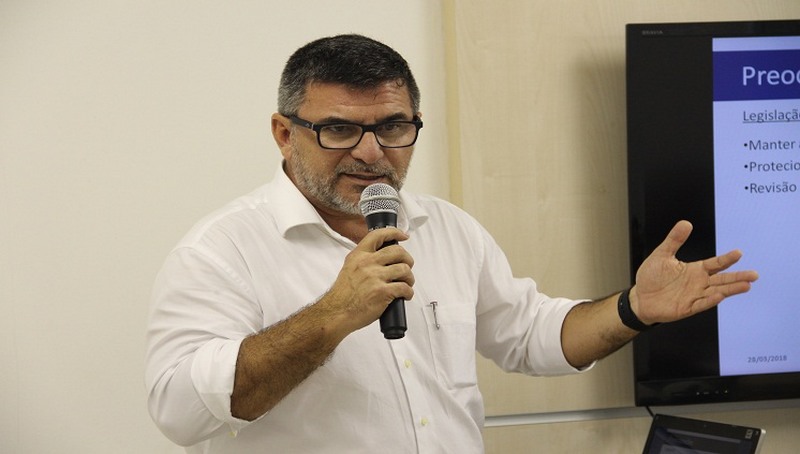 Dodó Carvalho, presidente do Sindarma, defende criação de Polícia Fluvial para combater a pirataria (Foto: Cimone Barros/Inpa)
