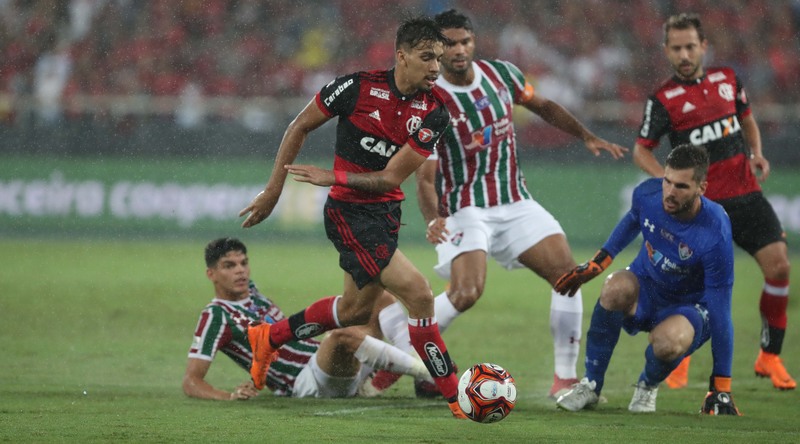 Flamengo e Fluminense empataram em 1 a 1, resultado que favoreceu o Tricolor (Foto: Gilvan de Souza/Flamengo)