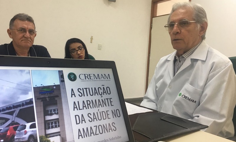 José Bernardes Sobrinho, presidente do Cremam, disse que levará situação da saúde ao Ministério Público (Foto: ATUAL)