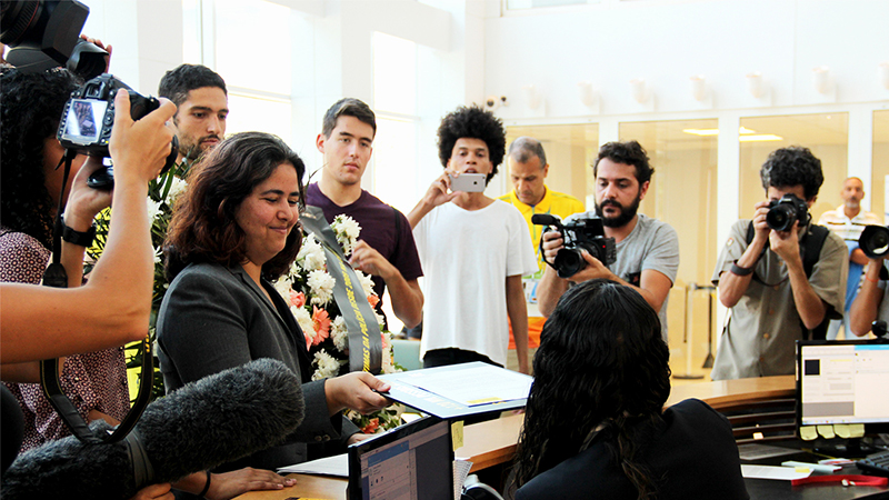 Renata Neder diz que crimes contra políticos é atentado à democracia (Foto: Fabiano da Silva/RACC/Reprodução)