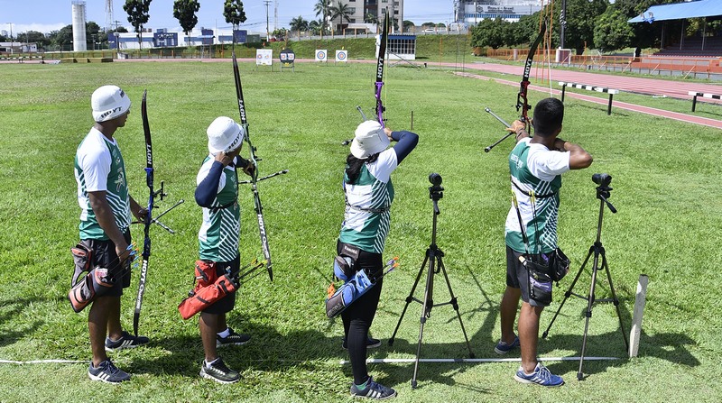 Arqueiros exibiram habilidade e técnica no Campeonato Amazonense de Tiro com Arco (Foto: Sejel/Divulgação)