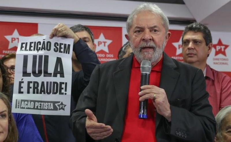 A amigos próximos, ex-presidente Lula já admite que está fora das eleições (Foto: Ricardo Stuckert/PT)
