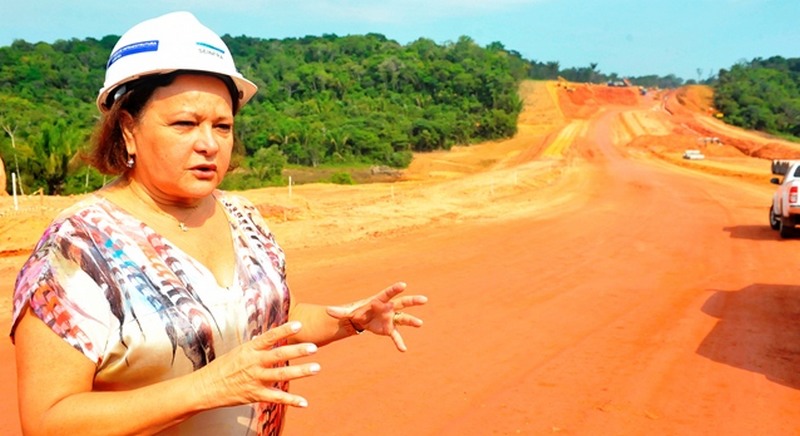 Waldívia Alencar foi secretária de infraestrutura em três governos no Amazonas (Foto: Alfredo Fernandes/Secom)
