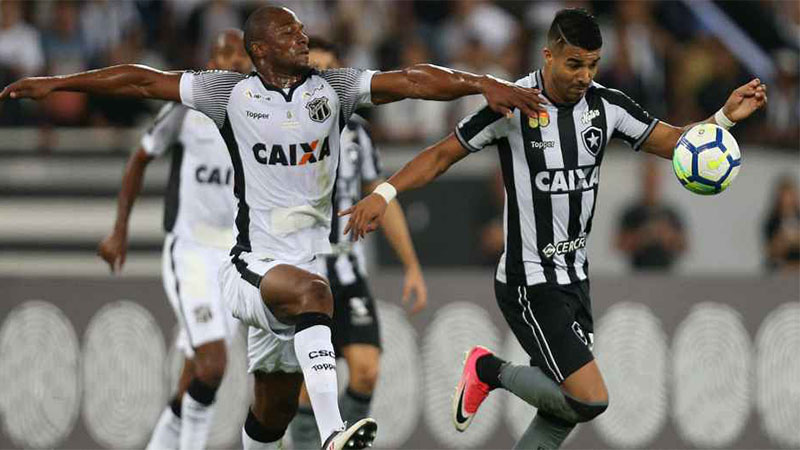 Botafogo empatou em casa com o Ceará e ficou mais longe dos primeiros colocados (Foto: Botafogo/Divulgação)