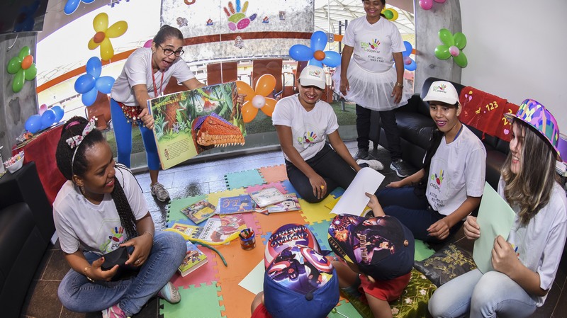 Leitura para crianças é uma das atividades que serão oferecidas no Dia de Cooperar (Foto: Divulgação)