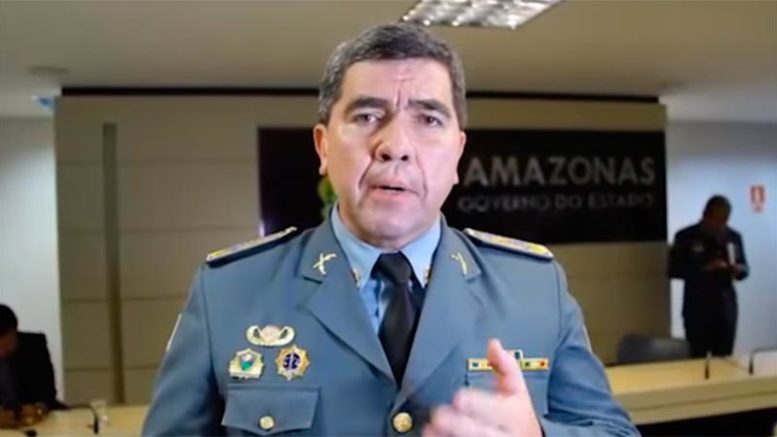 David Brandão, comandante geral da PM Amazonas