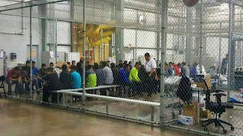 Centro de triagem nos EUA onde imigrantes ilegais ficam detidos: mais brasileiros buscam o país norte-americano (Foto: Aduana/EUA/Divulgação)