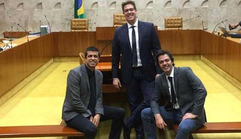 Humoristas Marcius Melhem, Fábio Porchat e Bruno Mazzeo para discutir liberdade de expressão (Foto: Instagram/Reprodução)