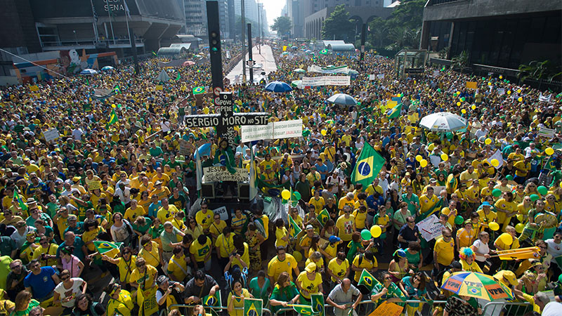 Protestos de 2013 acentuaram insatisfação política e desconfiança do eleitorado (Foto: Marcelo Camargo/ABr)