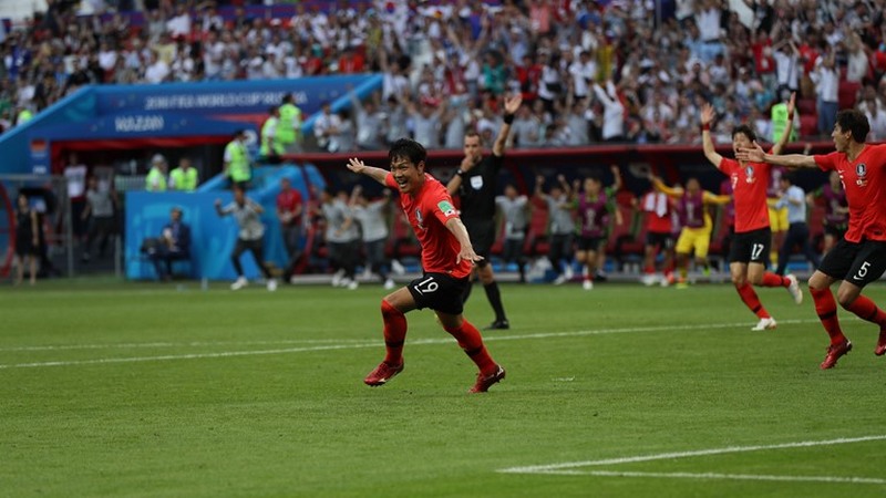 Son Heungmin marcou os dois gols da vitória da Coreia sobre a Alemanha na maior zebra da Copa (Foto: Fifa/Divulgação)