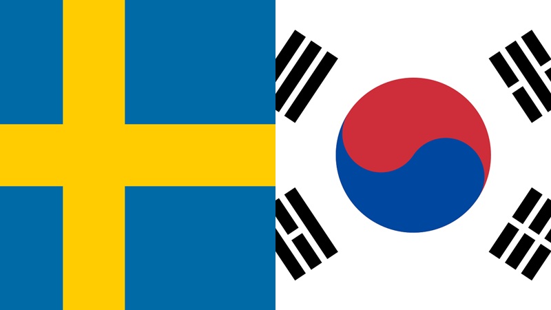 Suécia ganhou de 1 a 0 da Coreia do Sul em jogo definido por árbitro de vídeo (Foto: Divulgação)