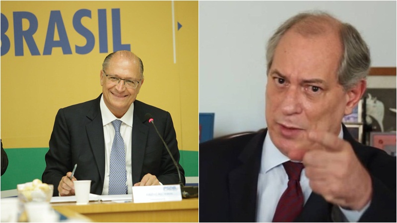 Geraldo Alckmin e Ciro Gomes dividem líderes do DEM sobre apoio à candidaturas à Presidência (Fotos: Ascom/PSDB e TV Globo/Reprodução)