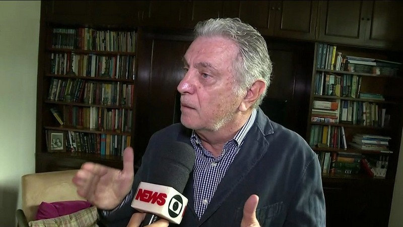 O juiz aposentado Walter Maierovitch criticou a decisão de soltar o ex-presidente Lula no plantão do TRF4 (Foto: Globo News/Reprodução)