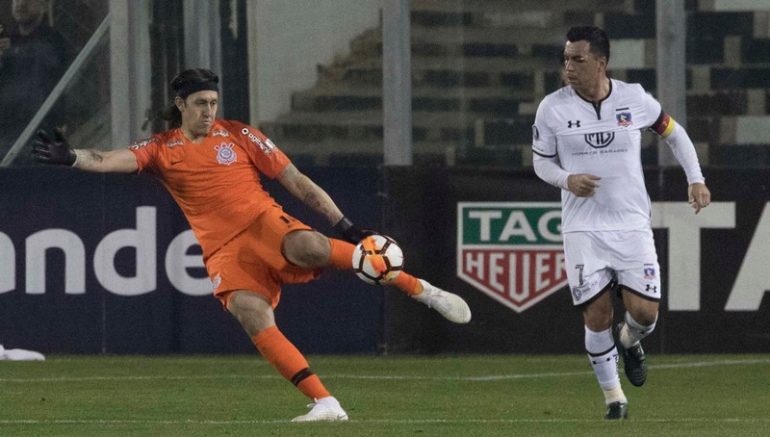 Goleiro Cássio salvou o Corinthians de um vexame maior no Chile (Foto: Daniel Augusto Jr./Agência Corinthians)