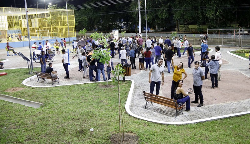 Parque Rio Xingu foi revitalizado em parceria público privada (Foto: Mário Oliveira/Semcom)