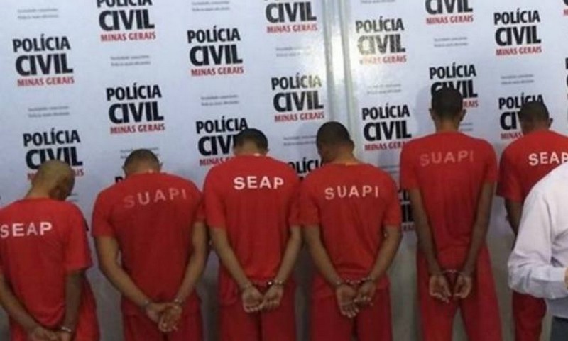 Oito homens foram presos em Unaí sob a acusação de estupro de vulnerável (Foto: Divulgação)